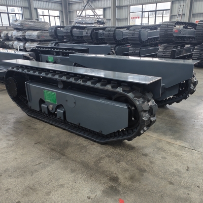 Customized Rubber Track Undercarriage for Fire Fighting and Loading Transportation Equipment Crawler Chassis with Hydraulic