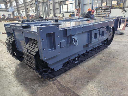 Building Material Shops Customized Steel Crawler Track Undercarriage with Hydraulic Motor