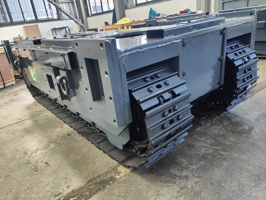 Building Material Shops Customized Steel Crawler Track Undercarriage with Hydraulic Motor