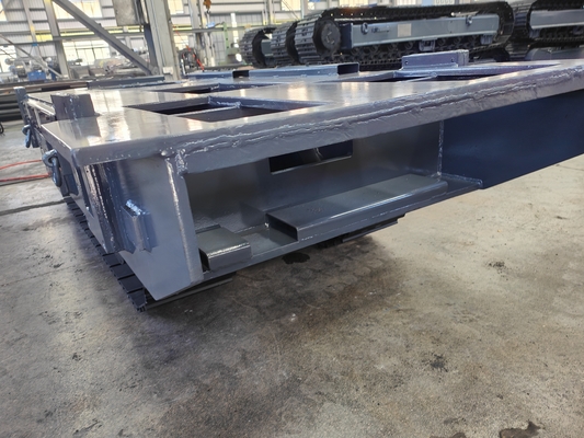 Building Material Shops Customized Steel Crawler Track Undercarriage with Hydraulic Motor