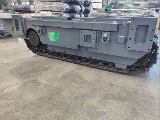 Building Material Shops Customized Steel Crawler Track Undercarriage with Hydraulic Motor