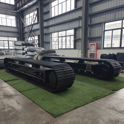 Machinery Repair Shops Steel Crawler Track Undercarriage for Track Mobile Crusher