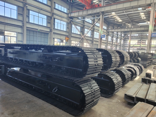 Machinery Repair Shops Steel Crawler Track Undercarriage for Track Mobile Crusher