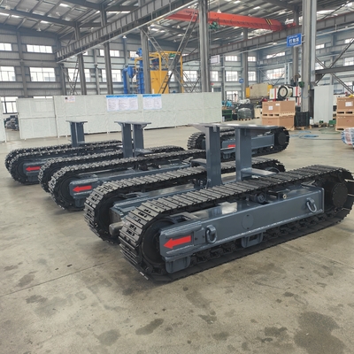 Small Crawler Transporter Parts Custom Steel Track Undercarriage with Hydraulic Motor