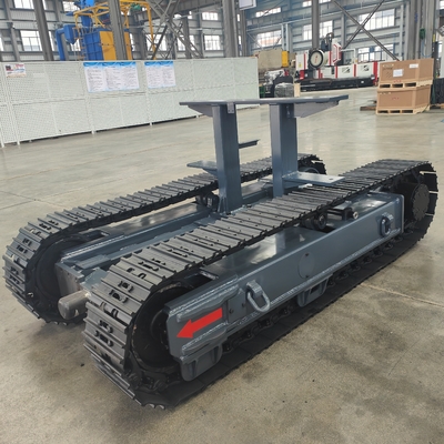 Small Crawler Transporter Parts Custom Steel Track Undercarriage with Hydraulic Motor