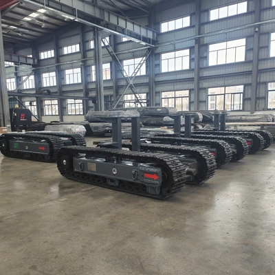 Small Crawler Transporter Parts Custom Steel Track Undercarriage with Hydraulic Motor