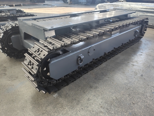 Customized Mini Small Steel Rubber Crawler Track Chassis for Mining Excavator Drilling Rig