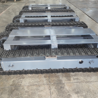 Customized Mini Small Steel Rubber Crawler Track Chassis for Mining Excavator Drilling Rig