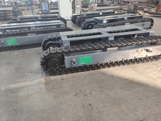 Customized Mini Small Steel Rubber Crawler Track Chassis for Mining Excavator Drilling Rig