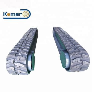 Rubber Track Chassis Track Undercarriage for Small Loading Engineering and Industry Equipment