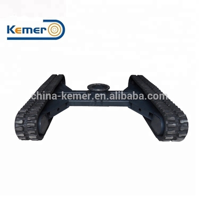 KRT3000 Mini Rubber Track Chassis Crawler Track Undercarriage for Small Loading Transportation Equipment