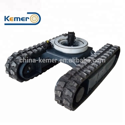 KRT3000 Mini Rubber Track Chassis Crawler Track Undercarriage for Small Loading Transportation Equipment