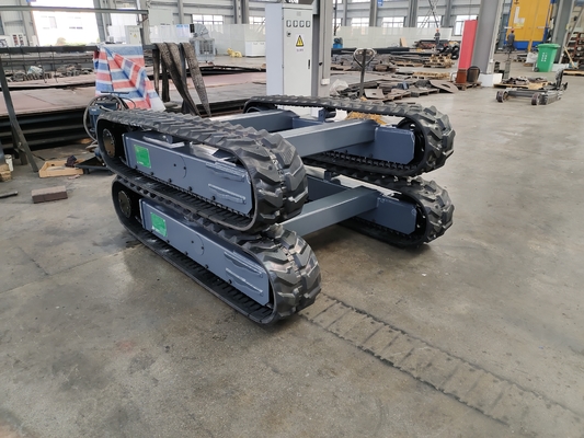 Travel Motor Customized Rubber Track Undercarriage for Drilling Rig