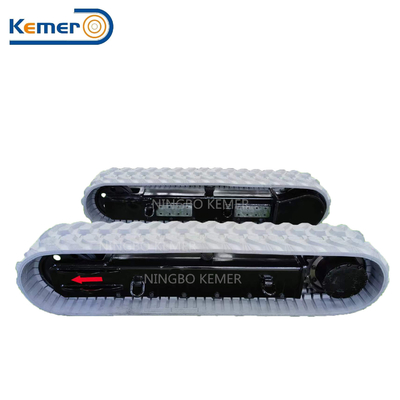 HYDRAULIC DRIVE Engine Model Mini Rubber Track Chassis for Mining Excavator KRT3000