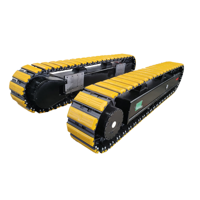 Rubber Padded Crawler Undercarriage for Customized Track Drilling Rig and Crushers
