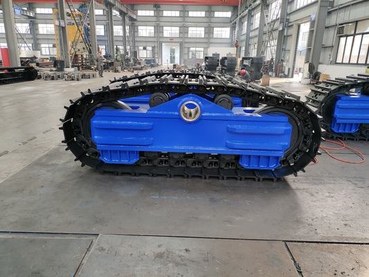 Travel Motor Equipped Traction Track Chassis for 80 Ton Loading Capacity Customizable