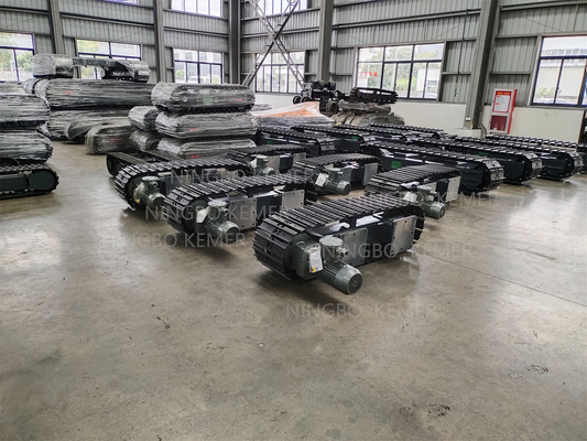 Hydraulic Transmission Steel Track Undercarriage for Excavator Crushers and Drilling Rig