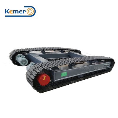 Electric Motor Steel Track Undercarriage for Excavator Crushers and Drilling Rig