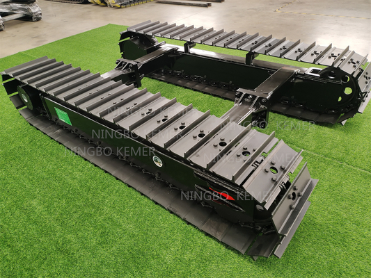 Customized Cross Beam and Stainless Steel Track Undercarriage for Excavator Crushers