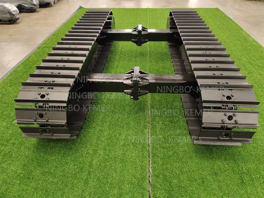 Customized Cross Beam and Stainless Steel Track Undercarriage for Excavator Crushers