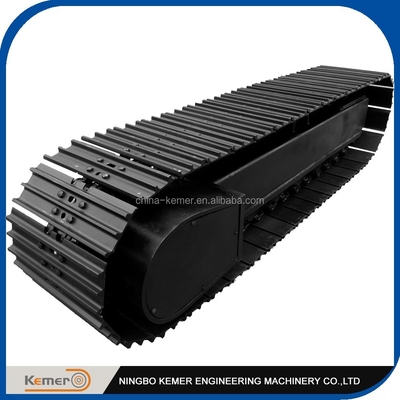 Hydraulic Transmission 15 Ton Steel Tracked Undercarriage for Drilling Rig and Crusher