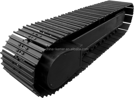 Hydraulic Transmission 15 Ton Steel Tracked Undercarriage for Drilling Rig and Crusher
