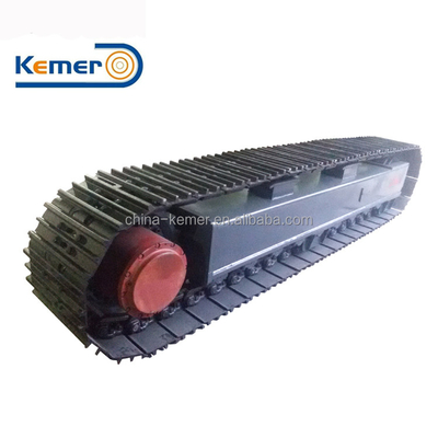 40 Ton Loading Capacity Customized Track Chassis for Black or Per Your Requirement