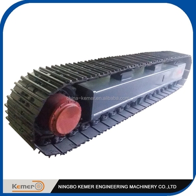 40 Ton Loading Capacity Customized Track Chassis for Black or Per Your Requirement