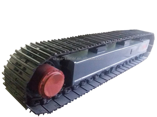40 Ton Loading Capacity Customized Track Chassis for Black or Per Your Requirement