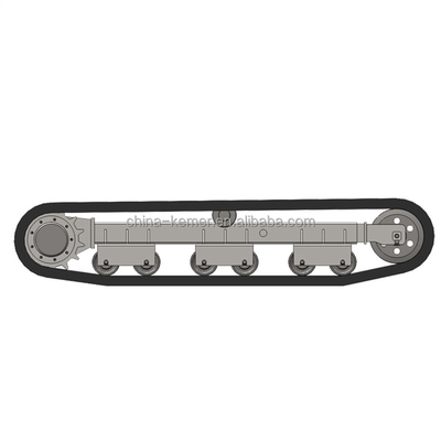 Excavator Rubber Track Chassis with 8 Ton Capacity and Advanced Hydraulic Transmission