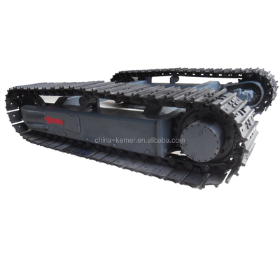 Flexible Hydraulic Drive Steel Track Undercarriage for Smooth Terrain Adaptability