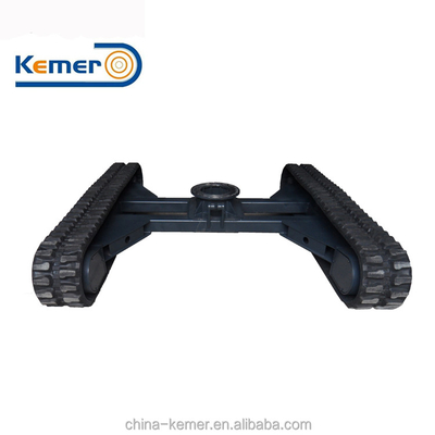 Hydraulic Transmission Rubber Tracked Undercarriage for 1000-10000KG Loading Capacity