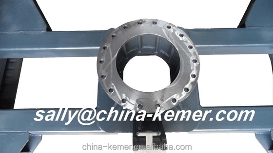 Hydraulic Transmission Rubber Tracked Undercarriage for 1000-10000KG Loading Capacity