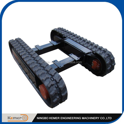 Excavator Drilling Rigs Mini Rubber Track Undercarriage with Adjustable Loading Capacity