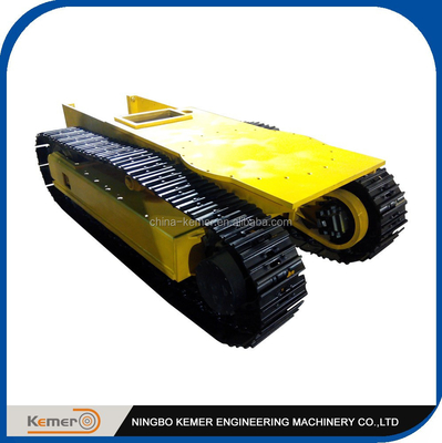 Black ZDY Narrow body Drilling Rig Undercarriage for Drilling Travel Speed 0-5.3km/h