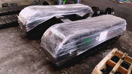 Asphalt Paver Track Undercarriage with 125 ml/r Motor Displacement and 30% Gradeability
