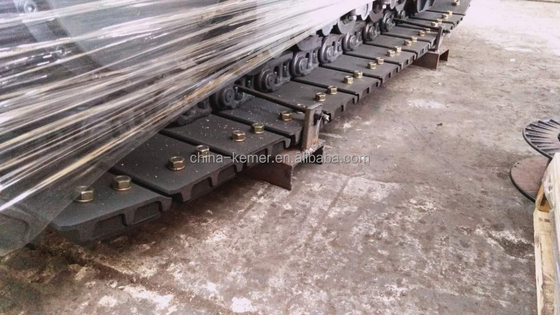 Asphalt Paver Track Undercarriage with 125 ml/r Motor Displacement and 30% Gradeability