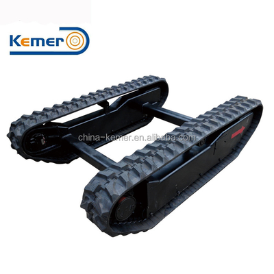 1T Loading Capacity Crawler Track Undercarriage with and 40° Gradeability from Direct