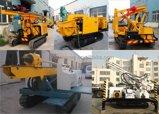 3.5 ton Loading Capacity Crawler Tracked Chassis for Hydraulic Transmission Drilling Rig