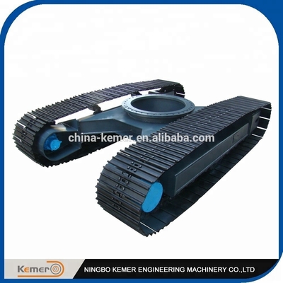 Video Technical Support Steel Undercarriage System for Drilling Machinery and Crane