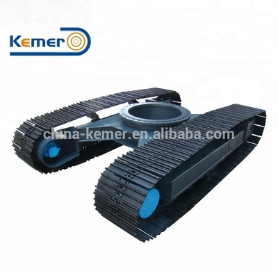 Video Technical Support Steel Undercarriage System for Drilling Machinery and Crane