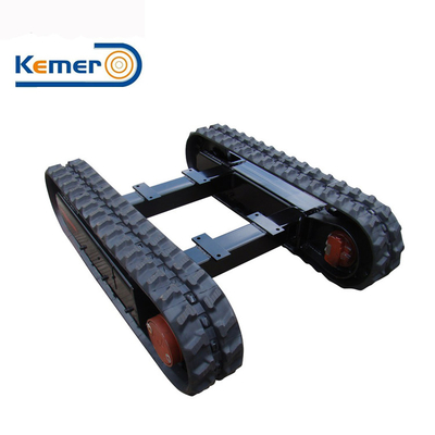 Customizable Rubber Undercarriage for KEMER Mini Excavators Black or Per Demands