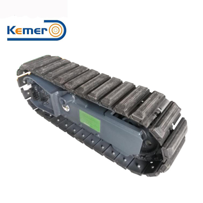 Video Technical Support After Service Steel Mini Crawler Undercarriage with Rubber Pads