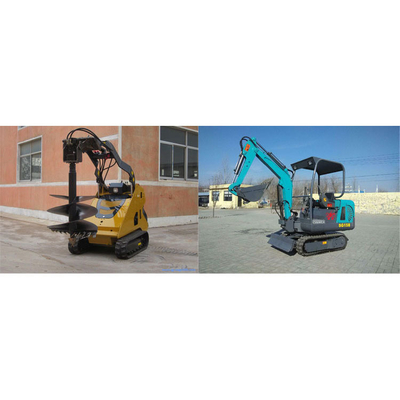 Video Technical Support After Service Steel Mini Crawler Undercarriage with Rubber Pads