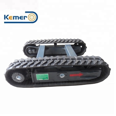 Construction Machinery Drilling Rigs Mini Crawler Chassis with 1 Ton Loading Capacity
