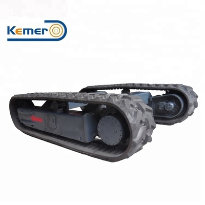 Construction Machinery Drilling Rigs Mini Crawler Chassis with 1 Ton Loading Capacity