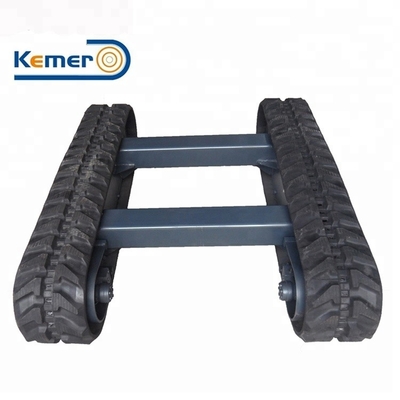 Construction Machinery Drilling Rigs Mini Crawler Chassis with 1 Ton Loading Capacity