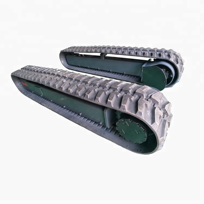 5.5 ton Payload Rubber Undercarriage Chassis for Construction Machines in High Demand