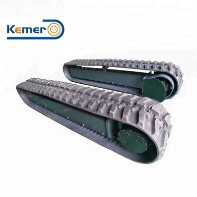 5.5 ton Payload Rubber Undercarriage Chassis for Construction Machines in High Demand
