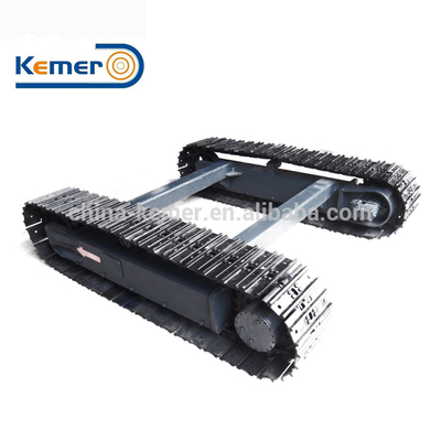 2 Ton Loading Capacity Hydraulic Transmission Crawler Steel Undercarriage for Kemer